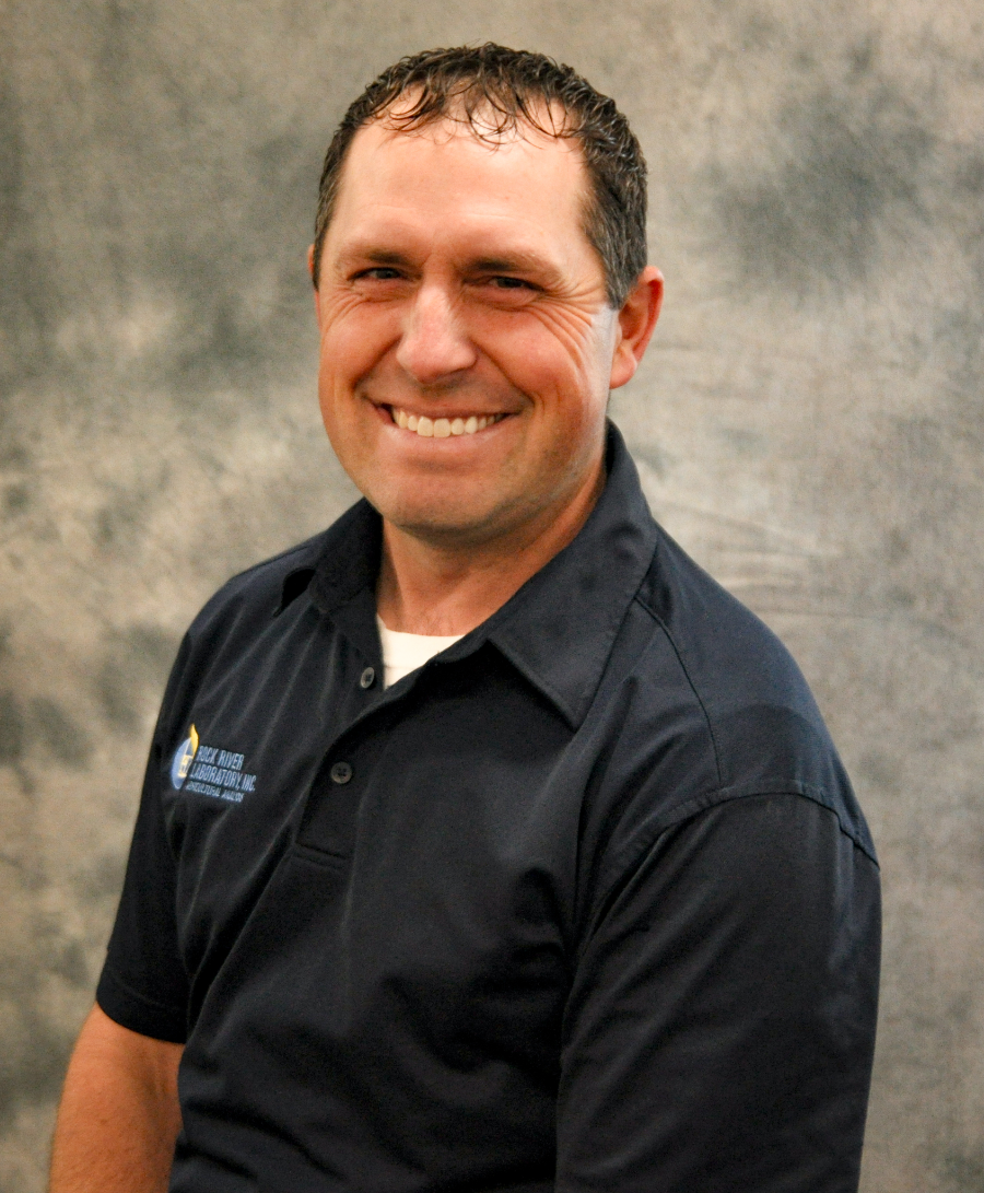 Scott Fleming, Rock River Laboratory Nutrient Management Specialist and Soil Sampling Coordinator